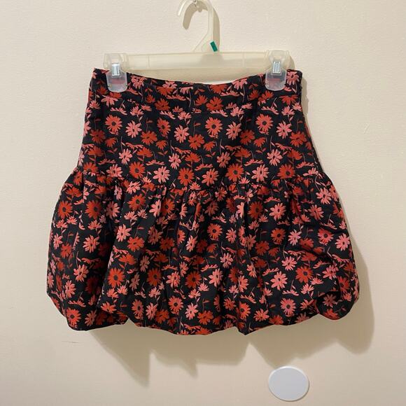 Sugarlips Floral Bubble Mini Skirt Size Medium NWOT - Picture 1 of 5